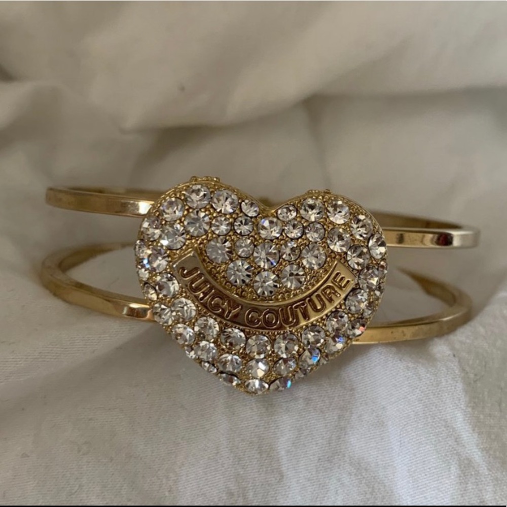 Juicy couture rhinestone bangle
